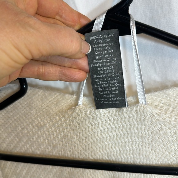 Vince Camuto Women’s OS Black/Cream Poncho/Shawl/Wrap - Picture 7 of 8